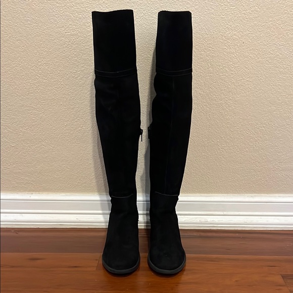 Vince Camuto Bendra Suede Over the Knee Boots - Picture 4 of 13